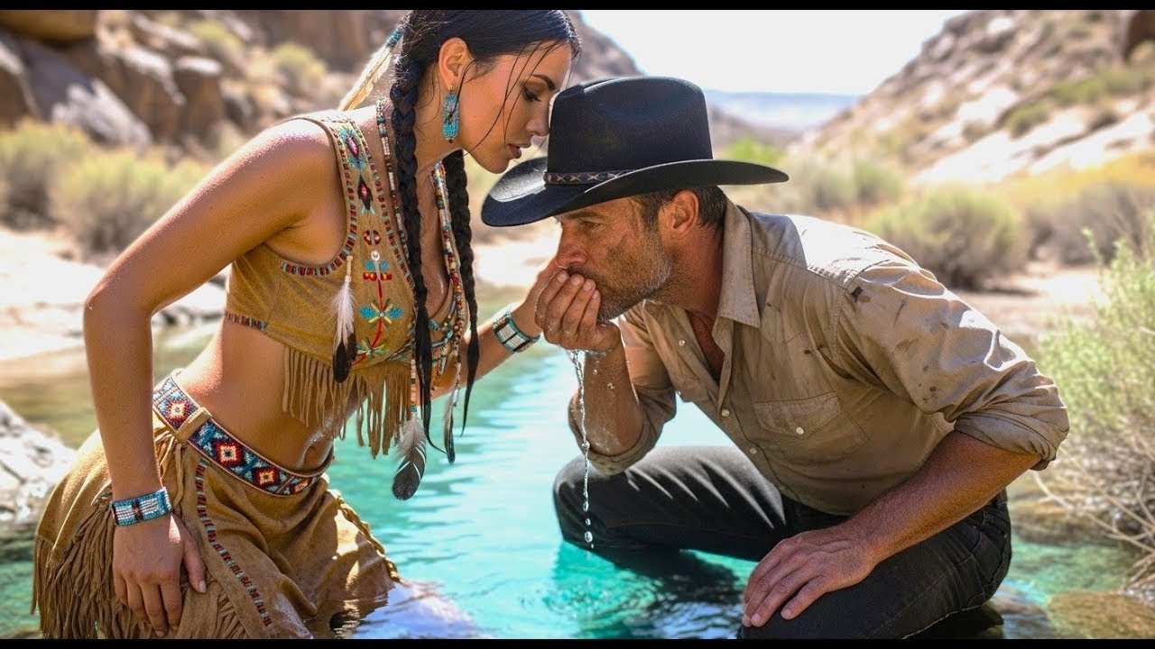 Kovboj se napil ze zakázaného pramene — uslyšel tichý šepot: „Patříš mně.“ | Divoký západ