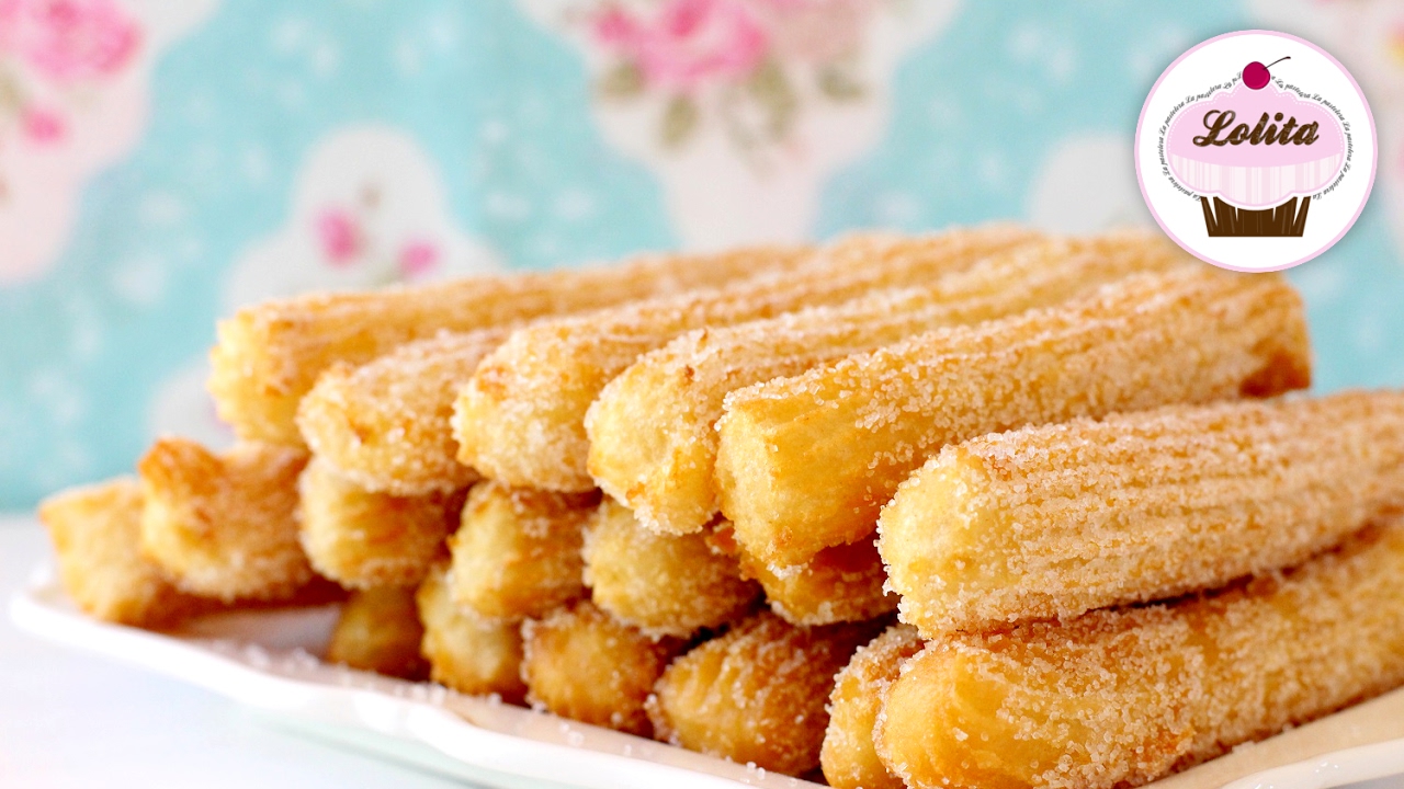 Receta de churros caseros | Como hacer churros fáciles y rápidos | Masa de churros