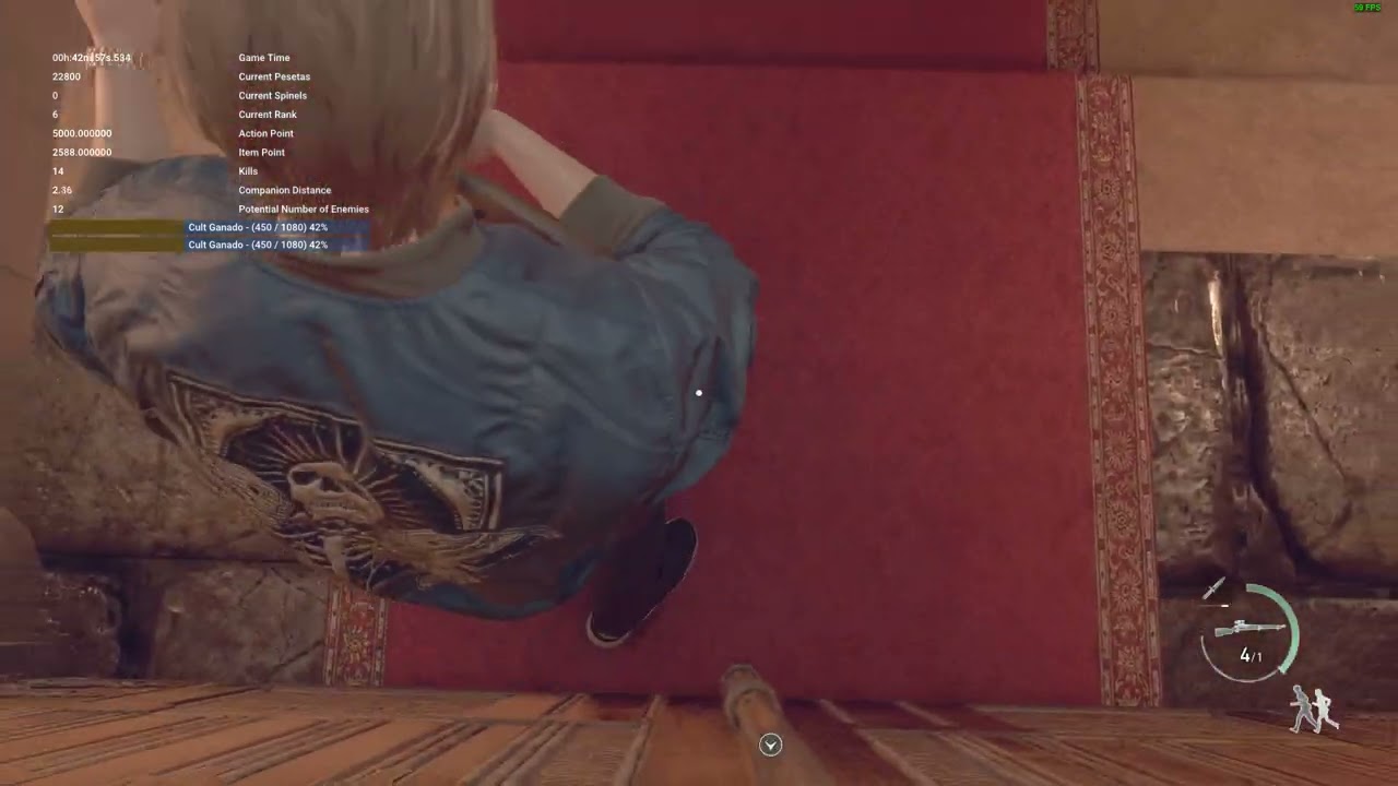 (Strat Archive)Sniper Door Clip In Resident Evil 4 Remake.
