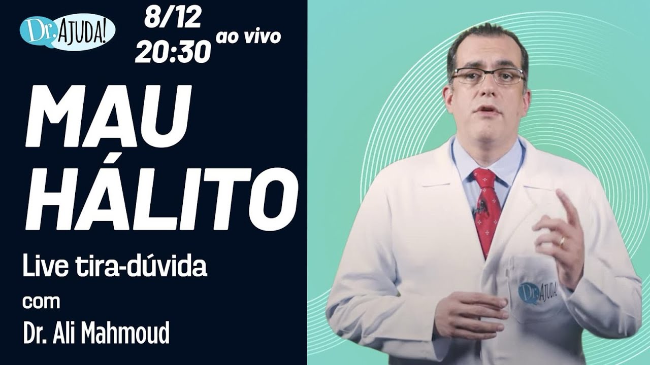 .Mau Hálito (Halitose) Maioria das Causas Estão na Sua Boca! Otorrino Explica o Que Fazer- Live 📱