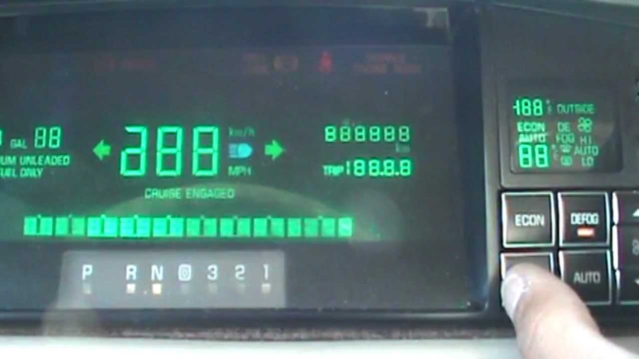 Cadillac DeVille Gauge Cluster Reprogramming: Engine RPM, Coolant Temp & Battery Voltage