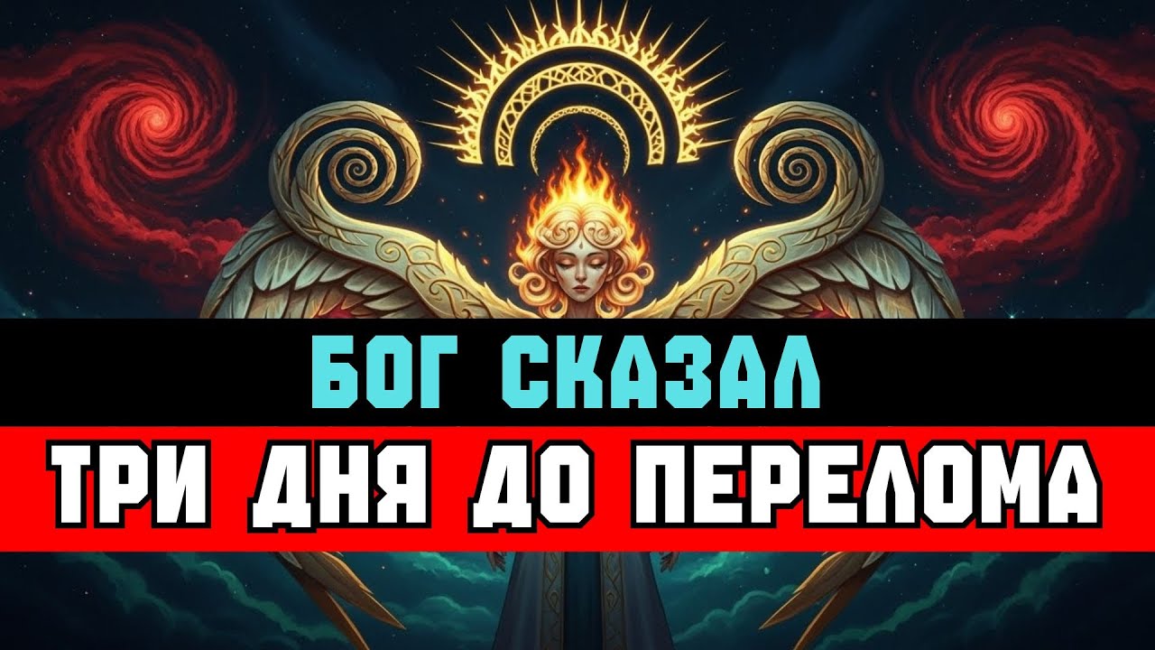 ИЗБРАННЫЙ, СЛЕДУЮЩИЕ 3 ДНЯ произойдёт НЕЧТО БОЛЬШОЕ ⚠️ Бог ПРЕДУПРЕЖДАЕТ