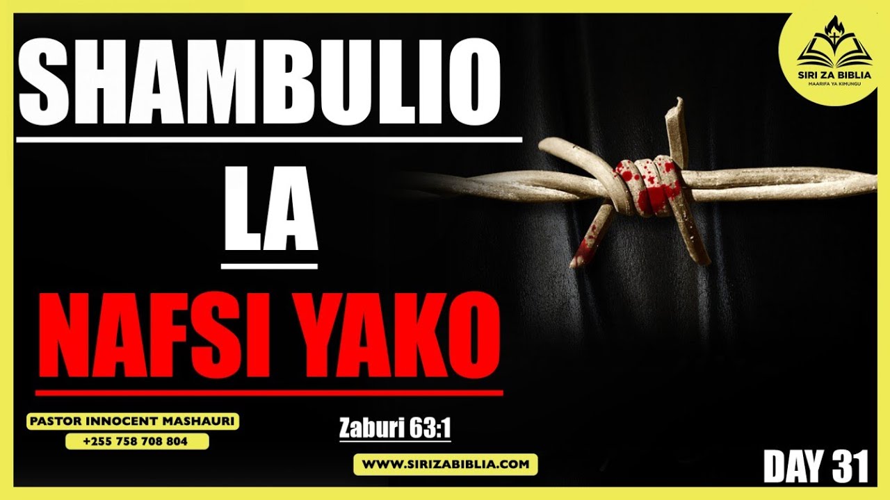 #LIVE: VITA YA NDANI INAYODHOOFISHA MAISHA YAKO, // DAY 31