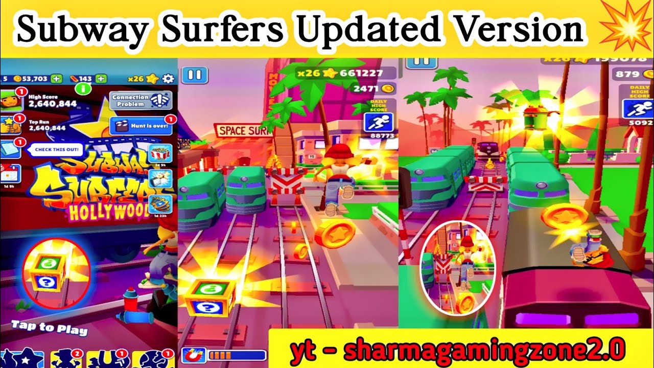Subway surfers 🚇 updated version 💥 crazy 😱🤯 game video ✅ #subwaysurfers #games 