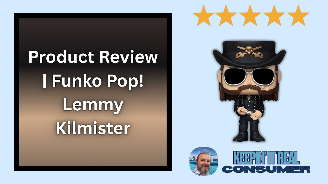 Funko Pop Rocks Lemmy Review — Motörhead Icon Collectible Figure