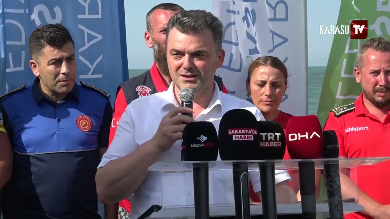 @KarasuTV  Karasu Belediye Başkanı İshak Sarı Cankurtaran A&ccedil;ılış Konuşması yaptı.
