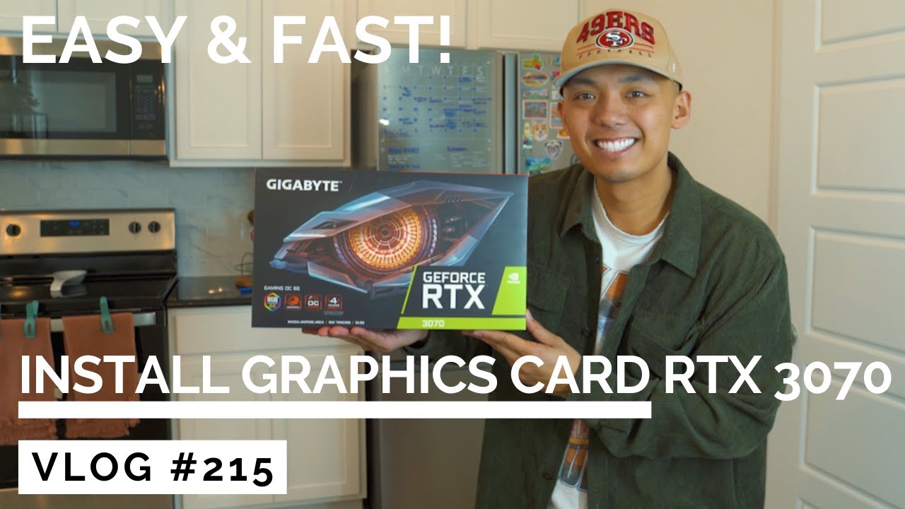 Как установить видеокарту! - RTX 3070 (ЛЕГКО И БЫСТРО!)
