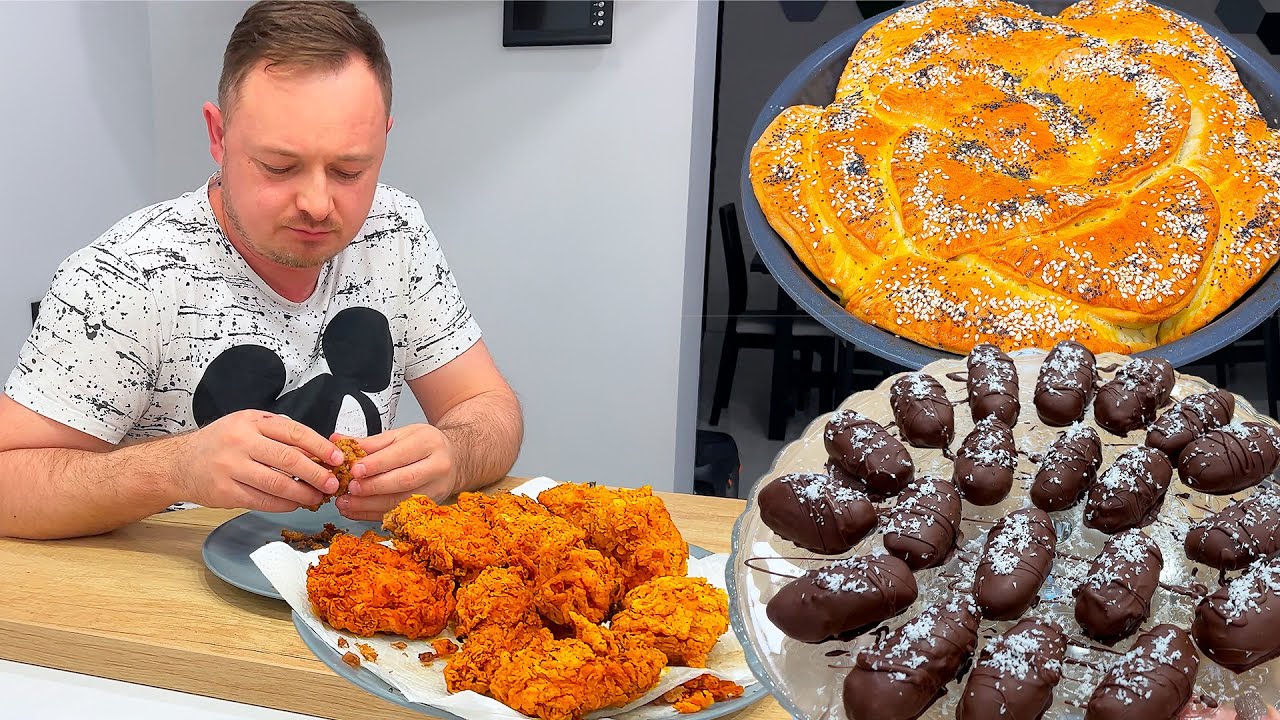 Bounty Homemade KFC si Placinta Floare cu Branza