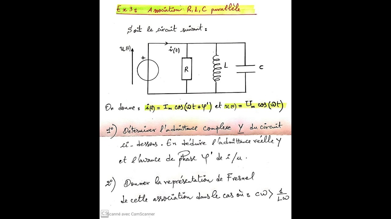 électrocinétique--Partie49
