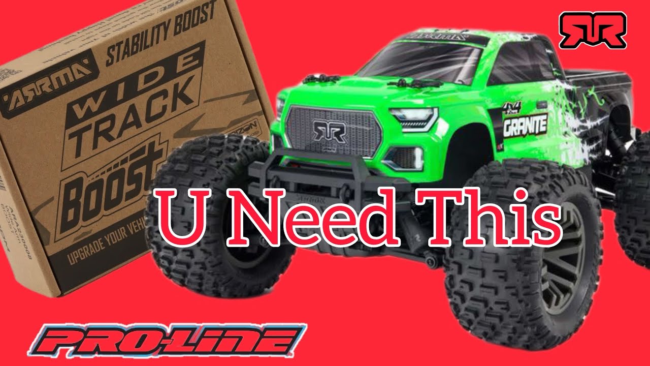 Комплект Arrma Granite 4x4 Wide Track Boost: эпическое испытание на бездорожье и скорость! #rc #A...
