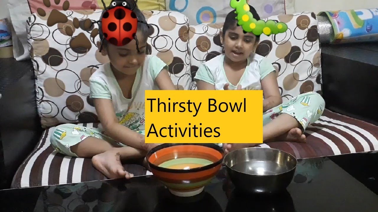 # Thirsty Bowl Activity,  # Fine Motor  Activities,  # Activies at home