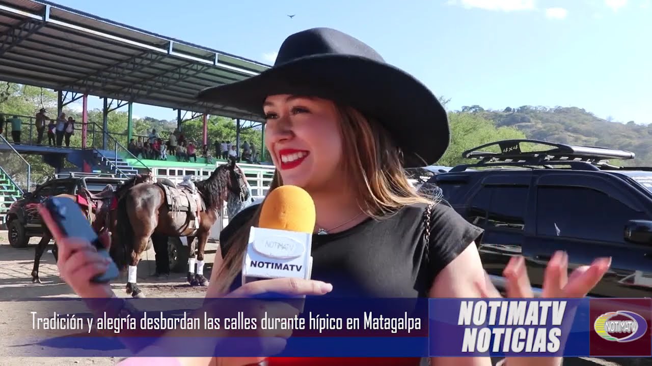 Matagalpa realiza su tradicional hípico por las principales calles de la ciudad celebrando 164 años