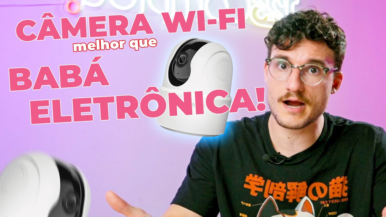 CÂMERA INTELIGENTE WI-FI VS BABÁ ELETRÔNICA - COMPARATIVO COMPLETO