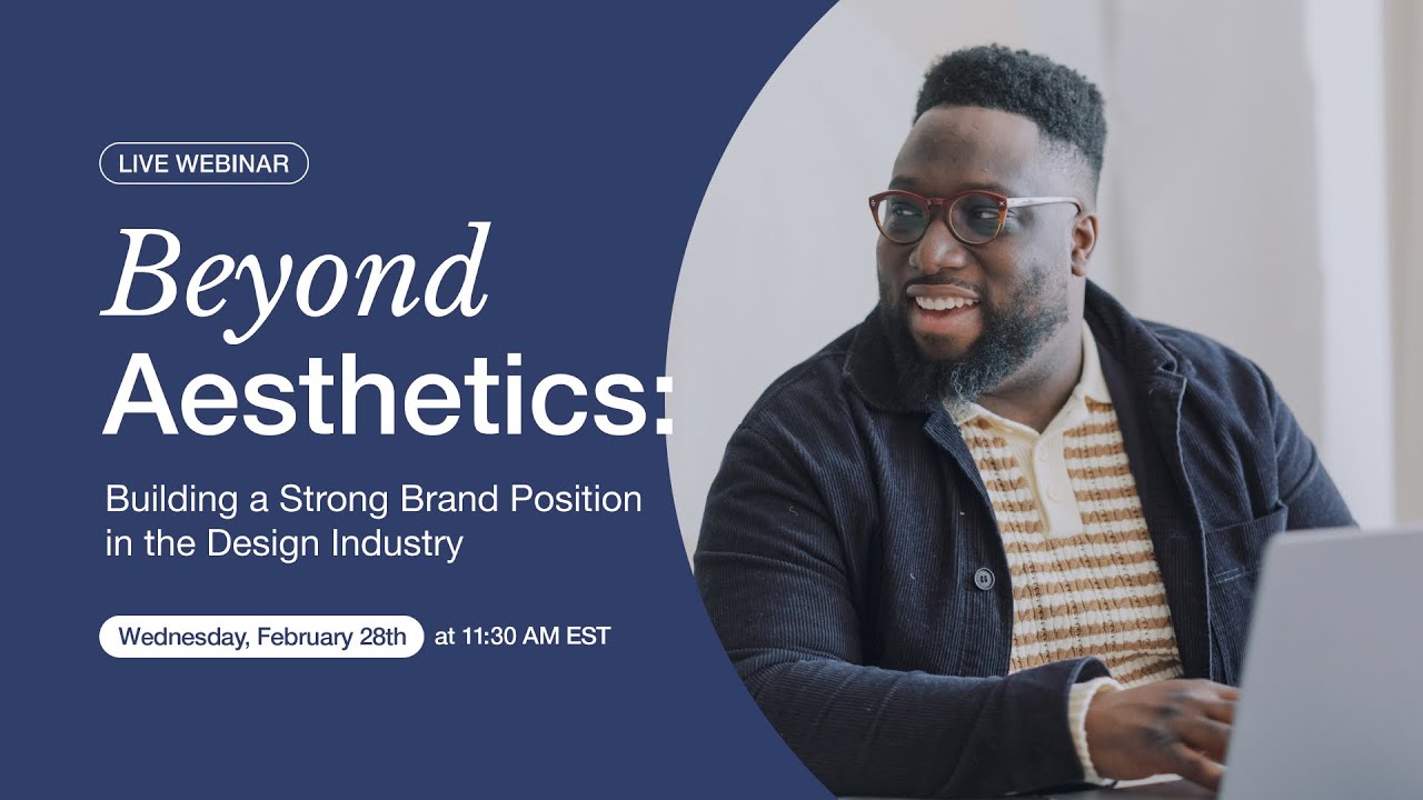 Beyond Aesthetics: Building a Strong Brand Position
