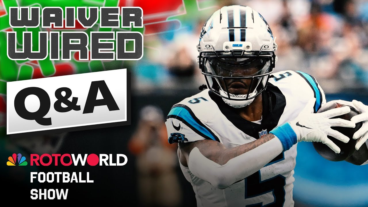 NFL Fantasy Football Q&A w/ RotoPat, Kyle Dvorchak (10/6/25) | Rotoworld Football Show | NBC Sports