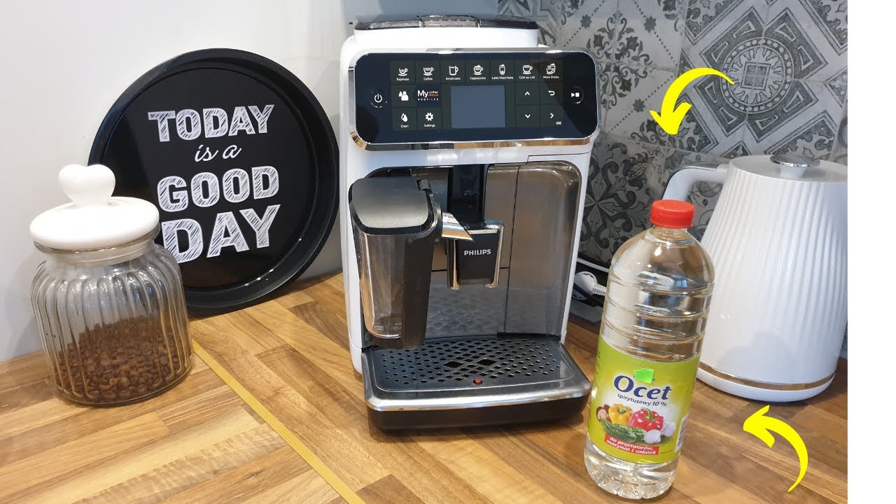Jak odkamienić ekspres do kawy OCTEM ? Na przykładzie LatteGo