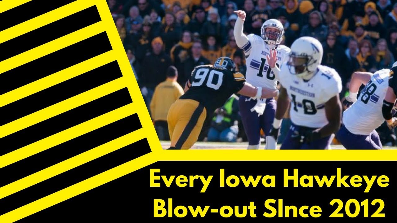 Every Iowa Hawkeye Blowout Since 2012