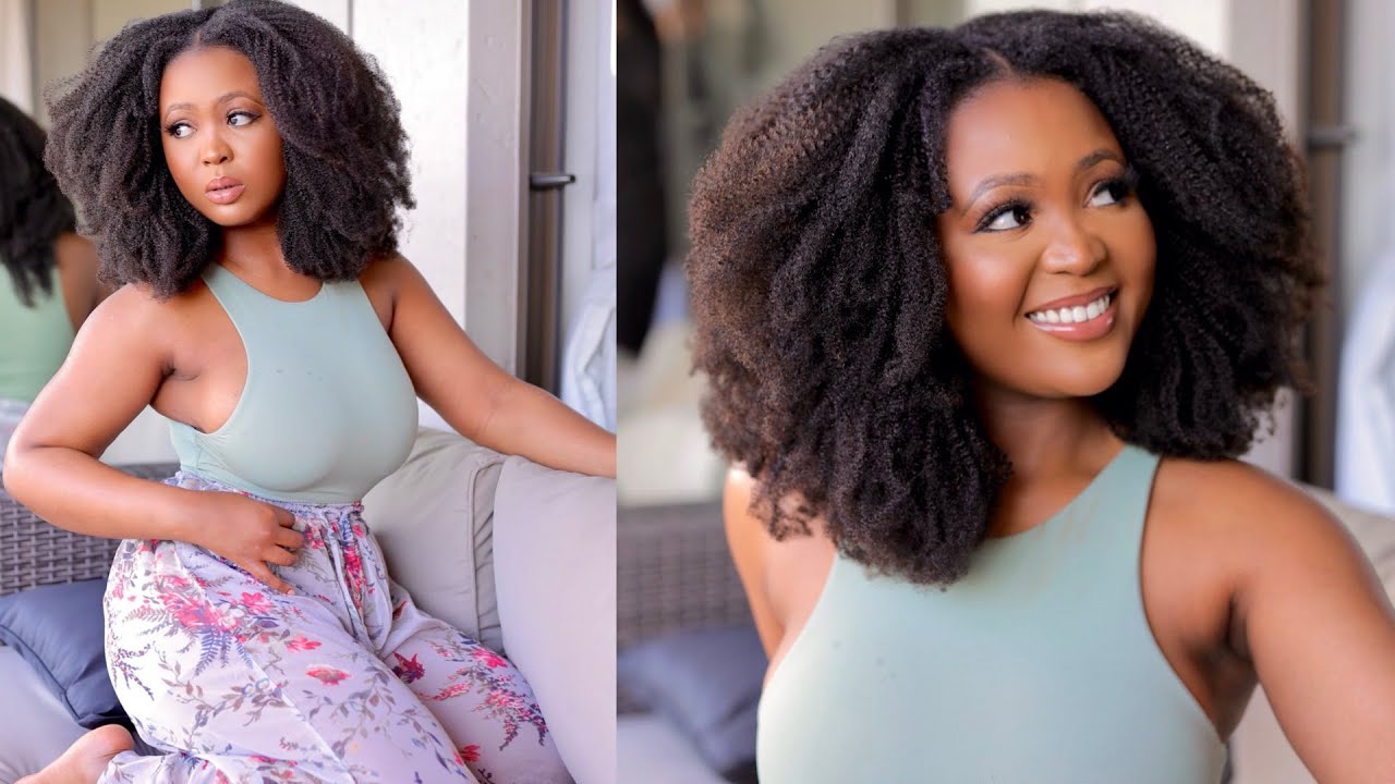 Protective Styling with 4B/4C AFRO KINKY CLIP-INS | ft CurlsCurls