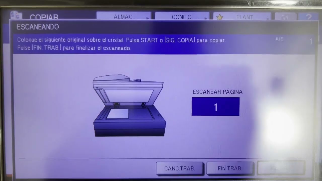 Copia simple FAS copiadora multifunción Toshiba e-Studio 205L/255/305/355/455/505
