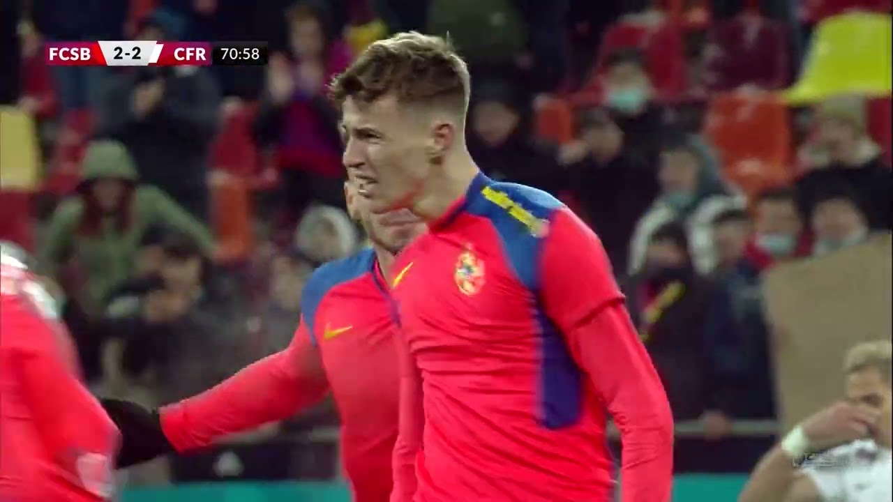 REZUMAT: FCSB - CFR Cluj 3-3. Nebunie de derby