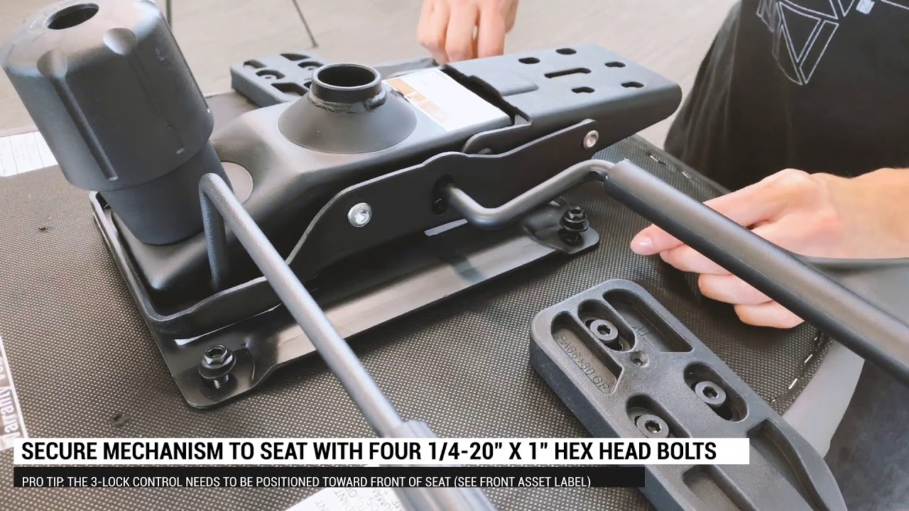 Whirl Task Chair with 3 Position Lock  Synchronous Control - Assembly