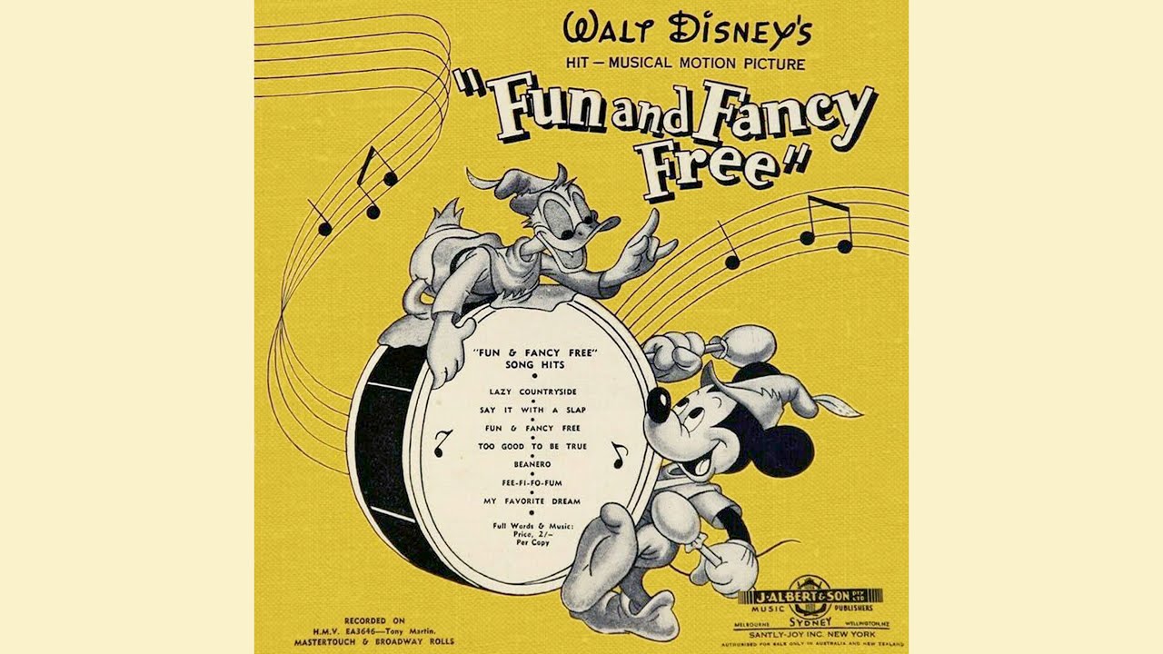 My Favorite Dream - Anita Gordon (Mickey & the Beanstalk/Fun and Fancy Free)