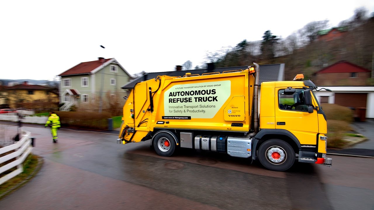 Selvstyrt renovasjonsbil | Volvo Trucks Norge
