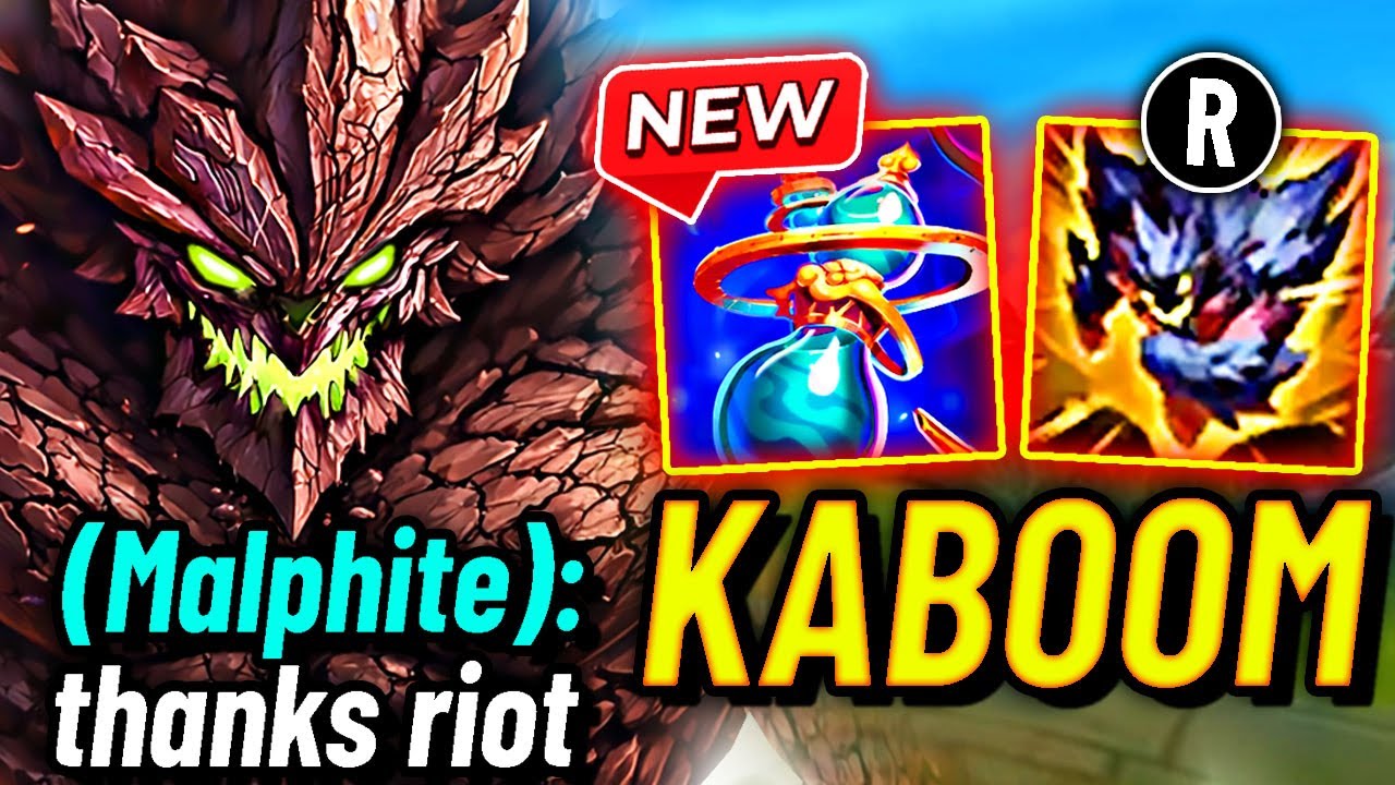 New FULL AP MALPHITE is just BROKEN (Death Fire Grasp is BACK)