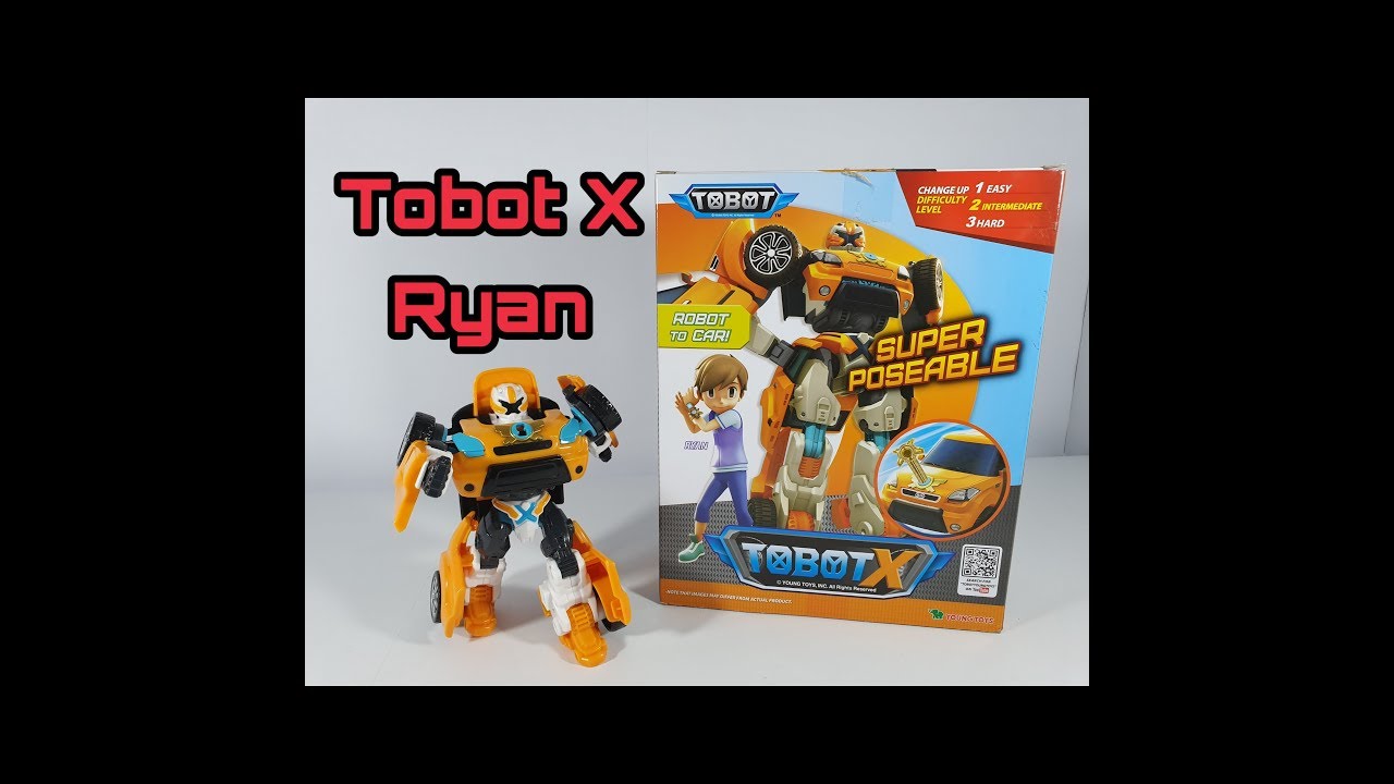 Robot Tobot X Ryan Mainan Young Toys