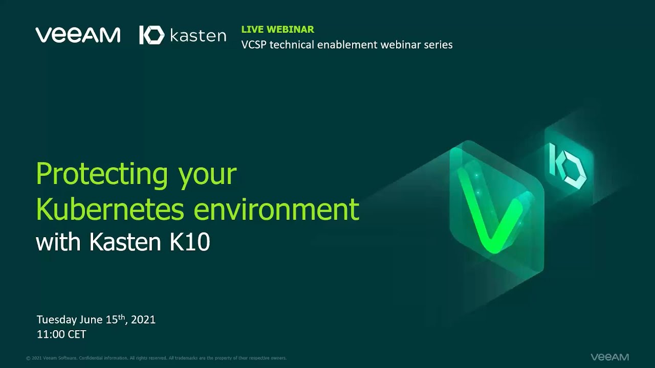 How it works   Protecting your Kubernetes environment with Kasten K10