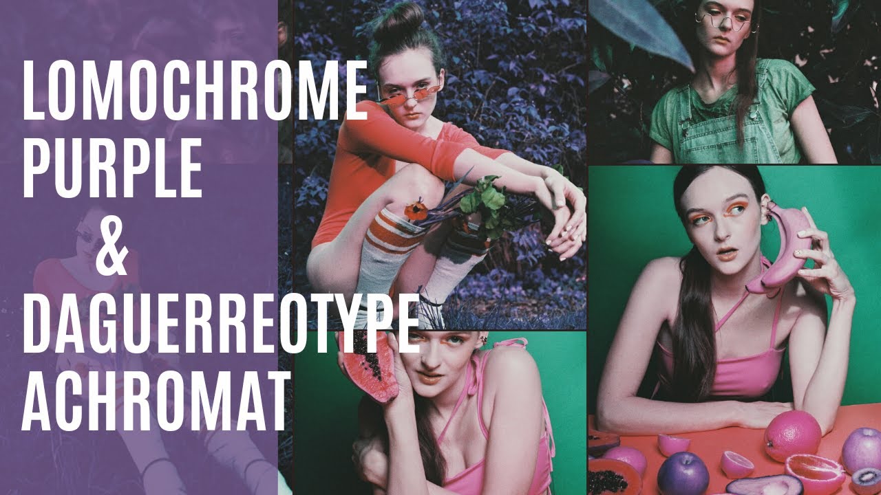 Test Lomochrome Purple & Daguerreotype Achromat 64mm by Lomography