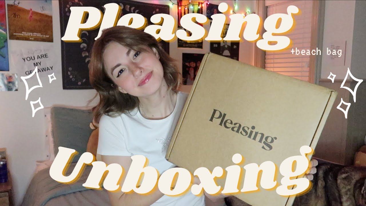 I GOT THE PLEASING BEACH BAG *unboxing*