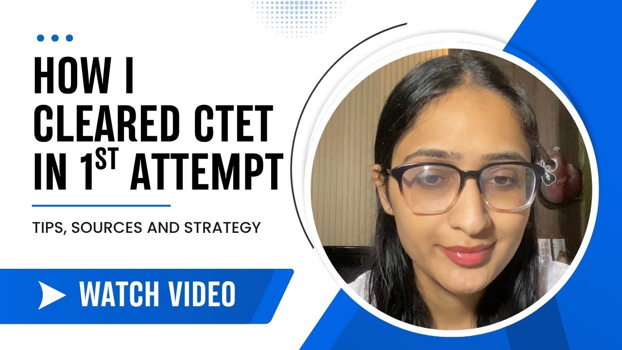Ctet strategy for 1st attempt 