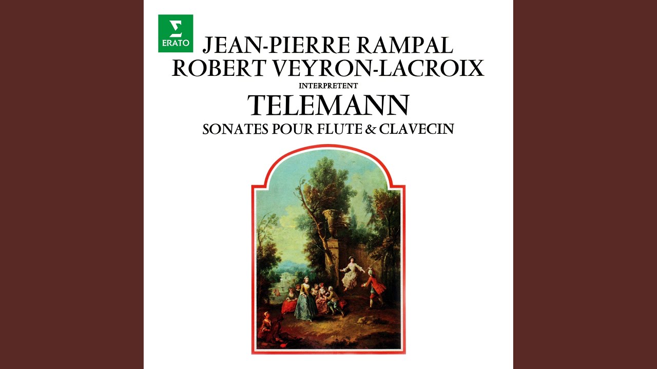 Flute Sonata in A Major, TWV 41:A3: I. Adagio (Arr. Veyron-Lacroix)