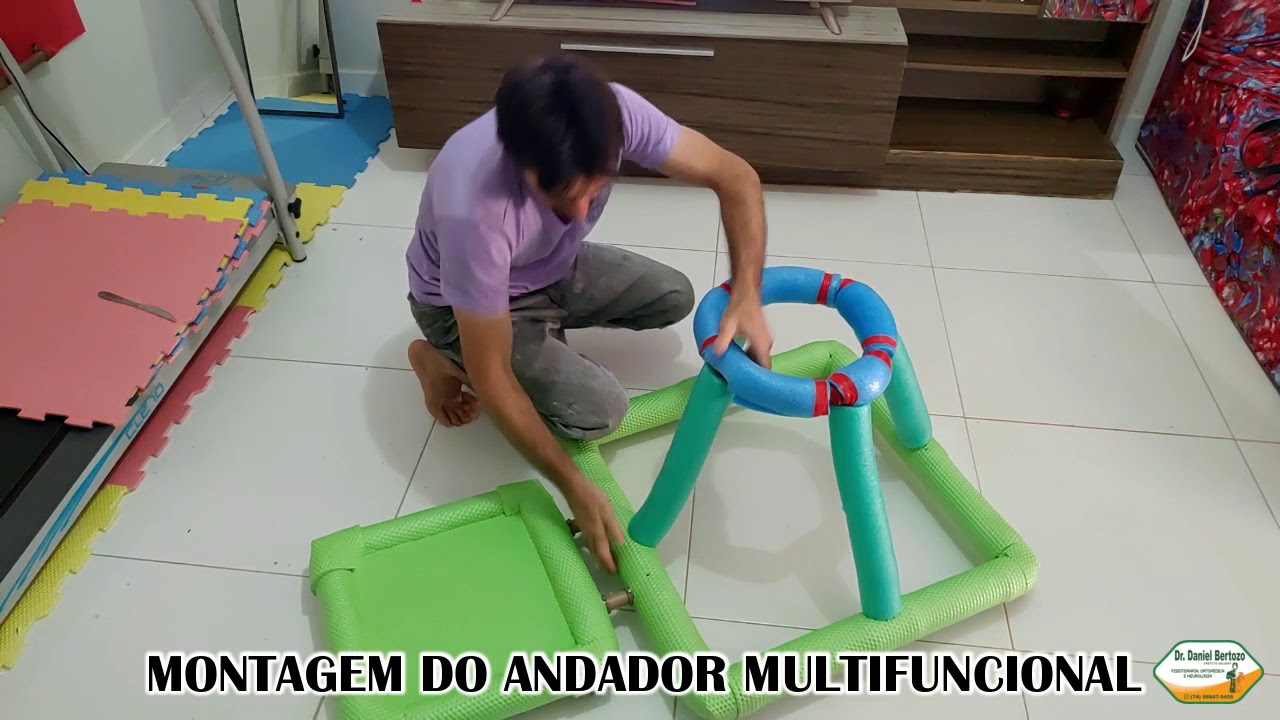 GRANDE INVENÇÃO!!!😱 ANDADOR MULTIFUNCIONAL PEDIÁTRICO.