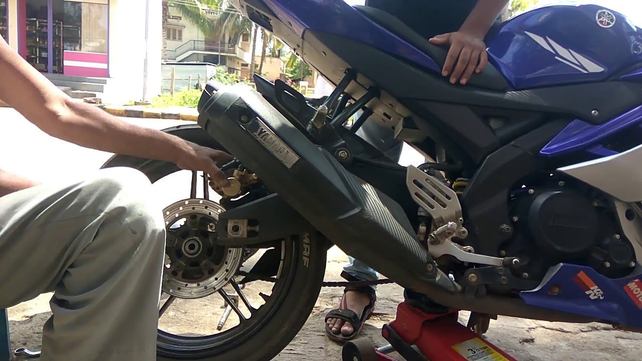 michelin 140 70 17 and michilen 90 90 17 tyre change  to yamaha r15