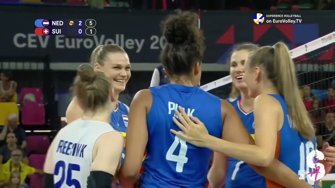 [Sarah van Aalen] CEV Eurovolley the Netherlands VS Switzerland