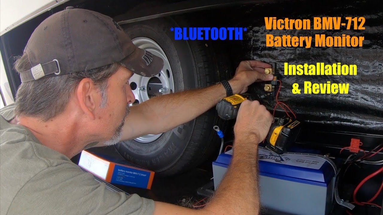 Victron BMV-712 Bluetooth RV Battery Monitor Installation & Review (w/ Battleborn Lithium battery)
