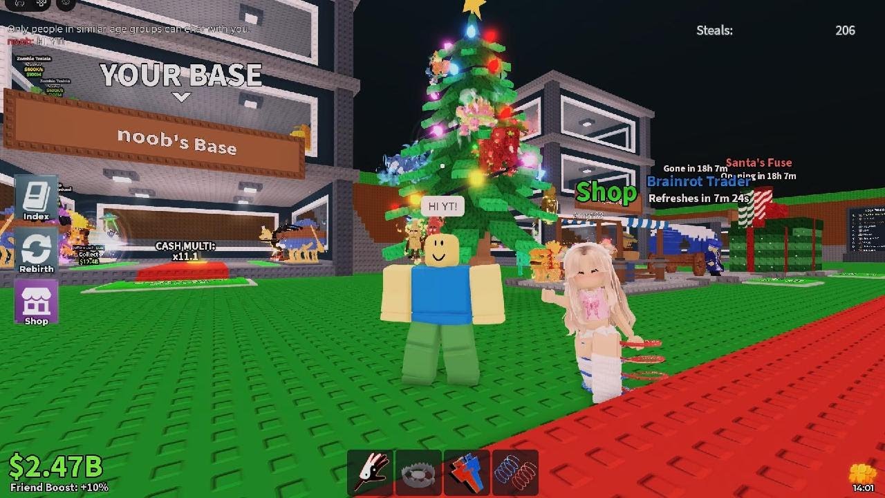 Steal a Brainrot Part One with Amy123
