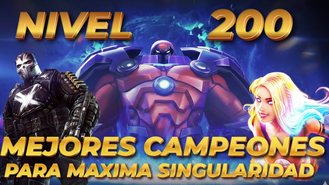 LOS MEJORES CAMPEONES QUE DEBEN TENER SU HABILIDAD SINGULARIDAD AL MAXIMO en Marvel Contest Champion