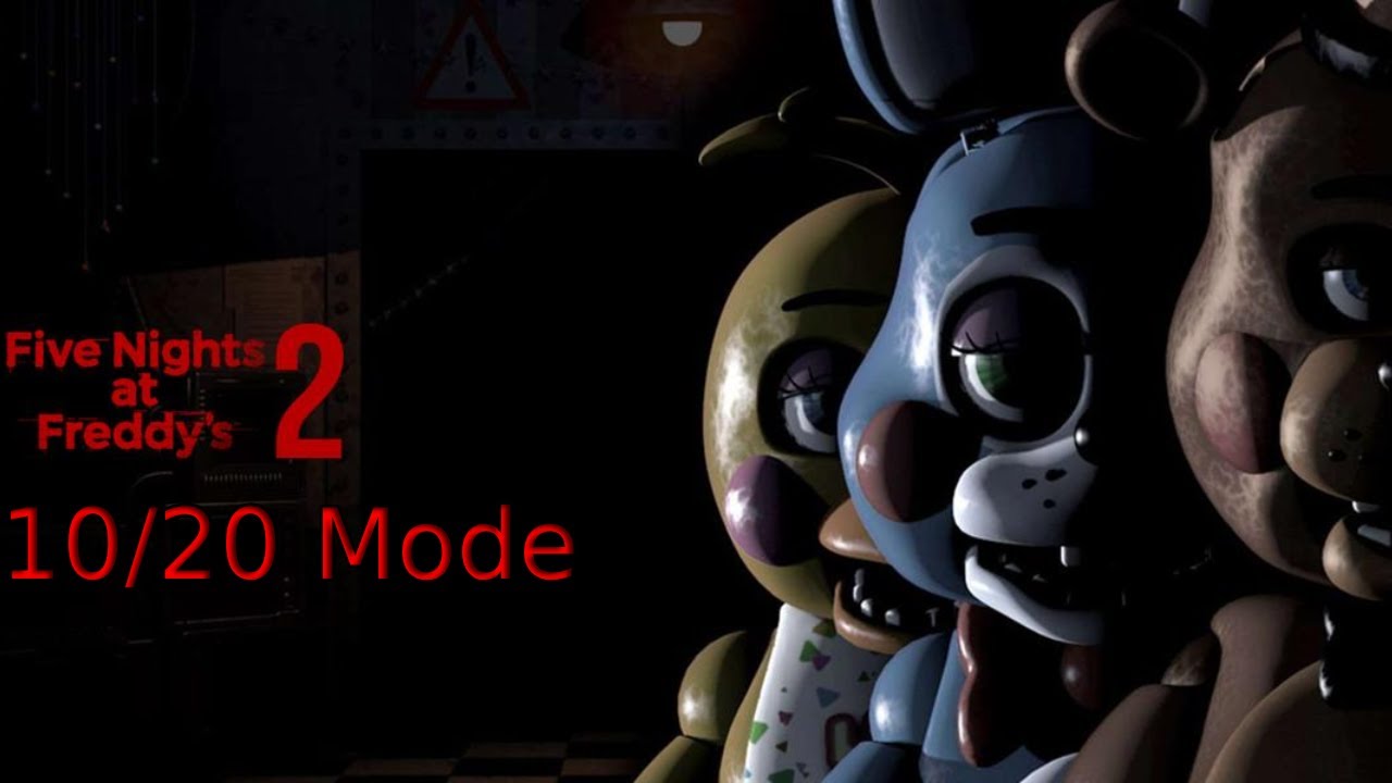 🔴Beating fnaf 2 10/20 Mode Day 2!!🔴