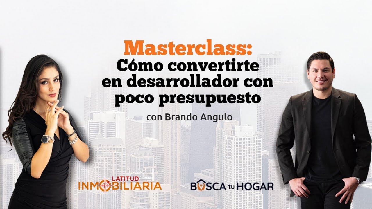 MASTERCLASS: Cómo convertirte en desarrollador con poco presupuesto 💰 con @BrandoAngulo