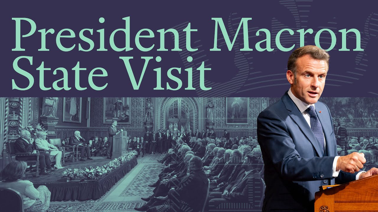 President of the French Republic, Emmanuel Macron, addresses Parliament