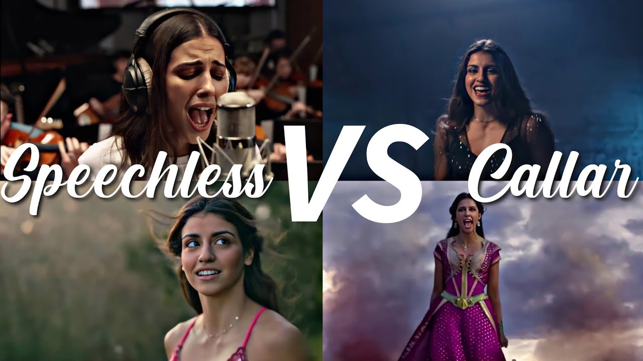 Versión callar Vs speechless