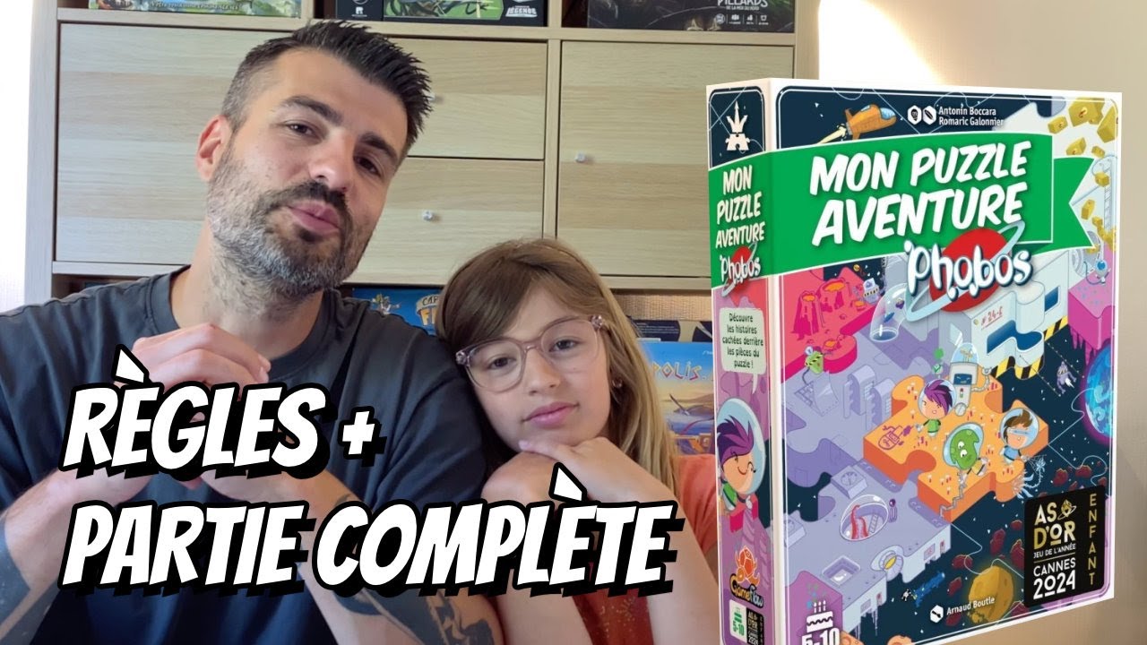 Mon Puzzle Aventure - Phobos 🚀 : règles et partie complète