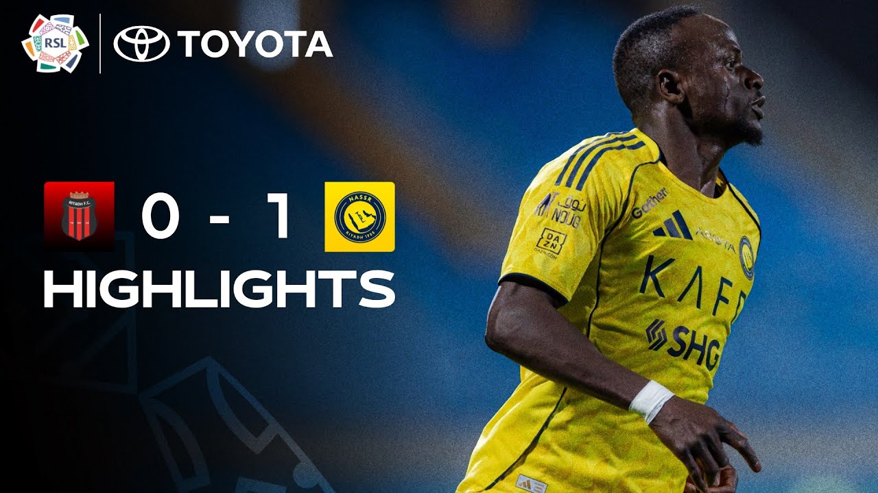 Top spot! 🔝🔥 Al Nassr edge past Al Riyadh ⏱️ | Powered by Toyota