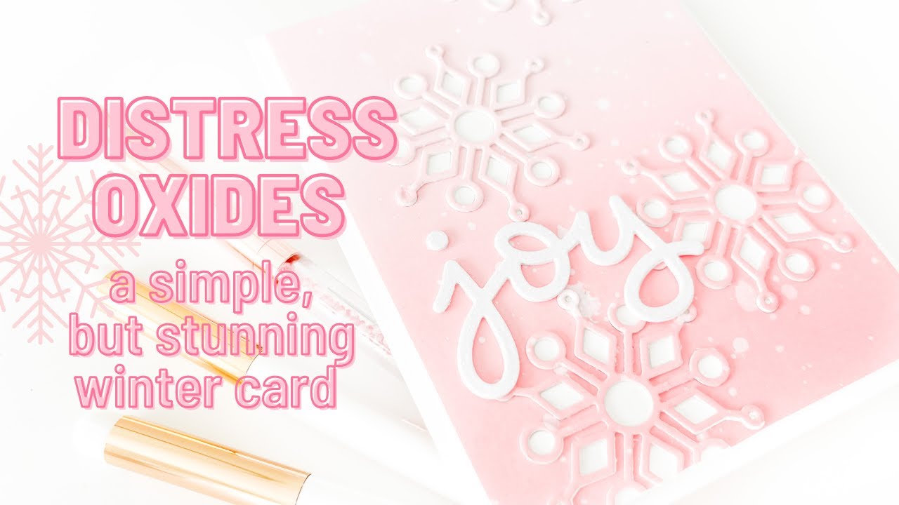 I Made A Million Mistakes, But It Was Worth It | Ink Blending with Tim Holtz Distress Oxides