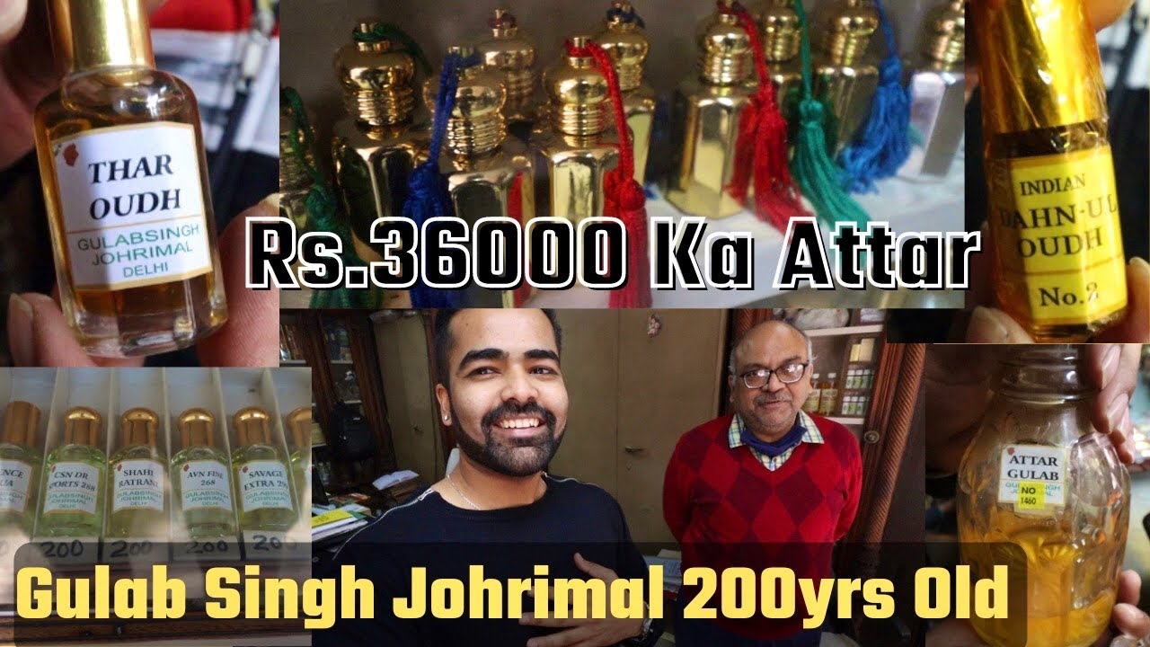 Rs.100 to Rs.50,000 Attar, Oudh 🤩 | GulabSingh Johrimal Shop | Chandani Chowk | 2023..