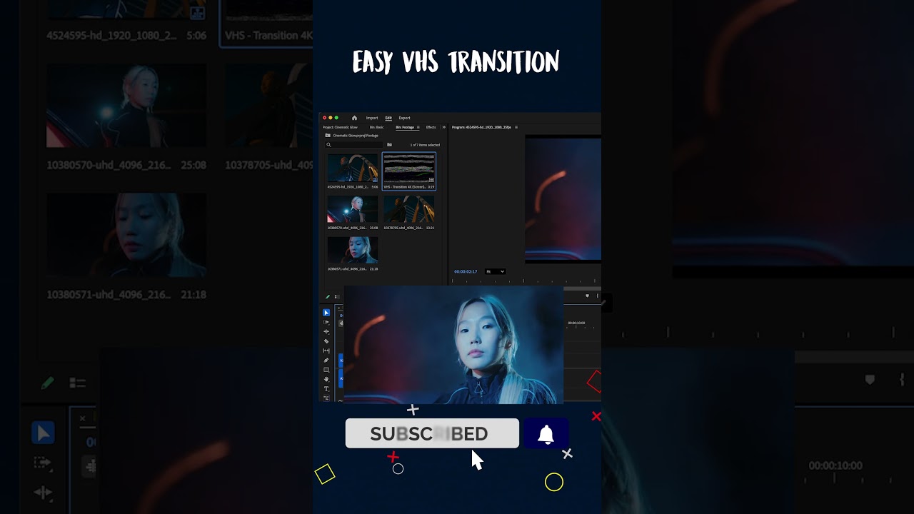 VHS Transition in Premiere Pro 📼 (Quick Tutorial)