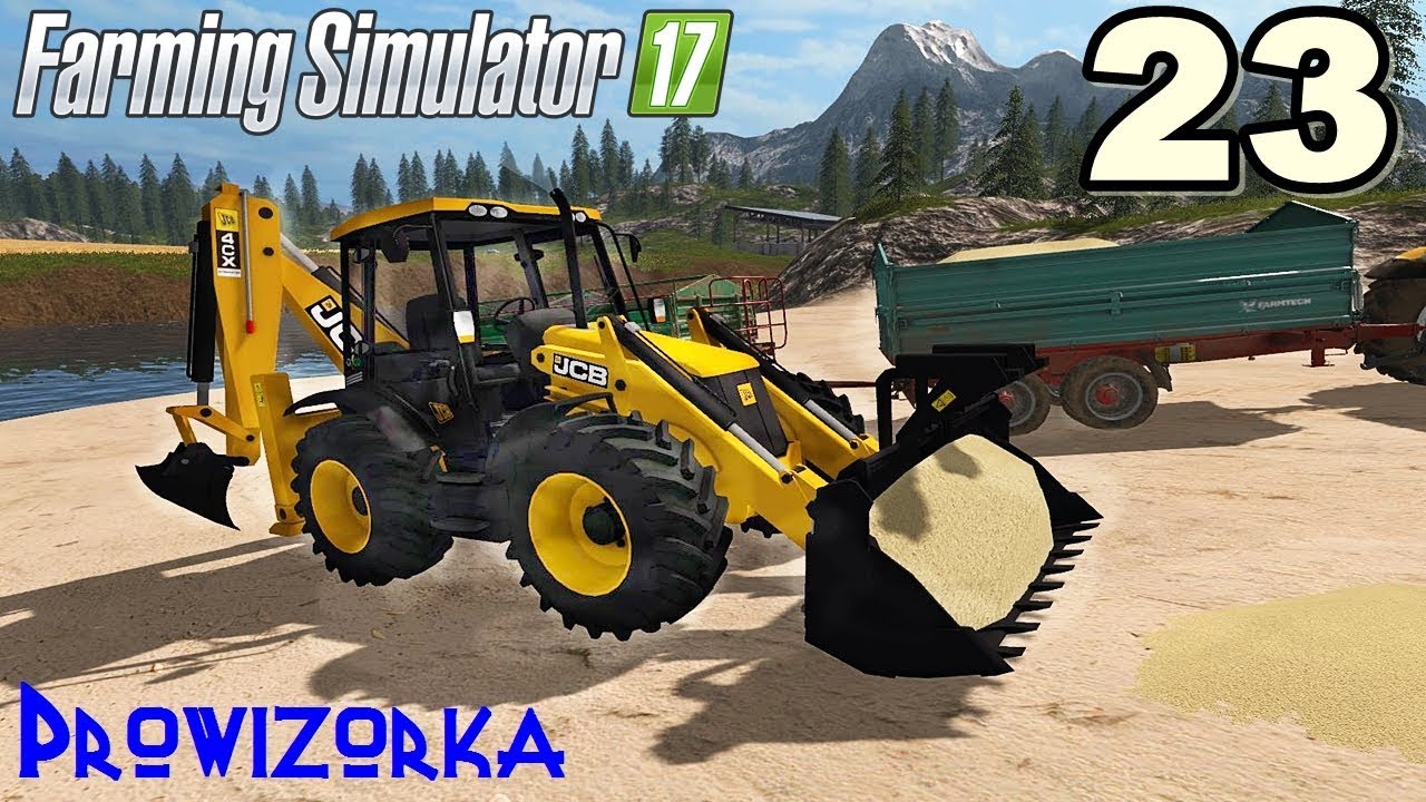 Wozimy piasek na gospodarstwo. ☆ FS17 ☆ 